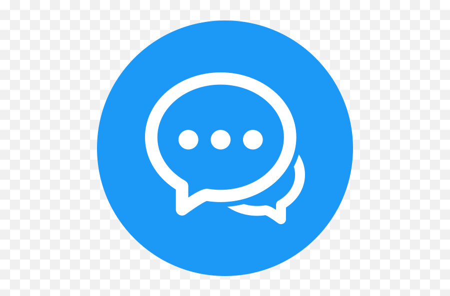 Free Icons - Blue Chat Icon Png,Chat Icons Png