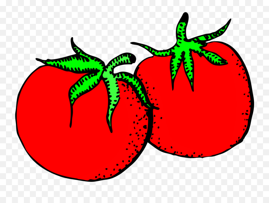 Tomato Fruit Drawing Food Graphic Arts - Gambar Sayuran Hitam Putih Png,Tomato Plant Png