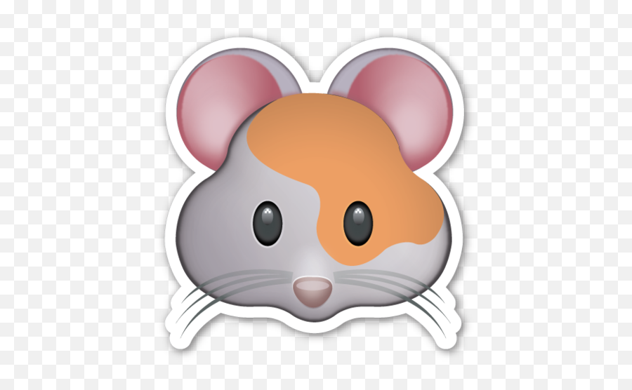 Emoji Stickers - Hamster Emoji Png,Hamster Png