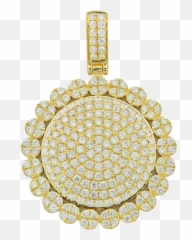 Circle Of Life Diamond Pendant Nyc - Solid png