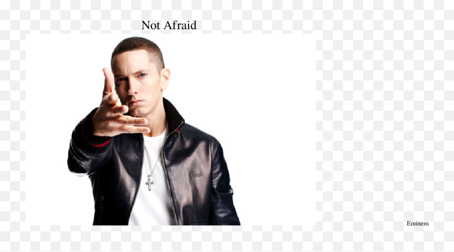 Not Afraid Sheet Music Composed - Eminem Psd Png,Eminem Png