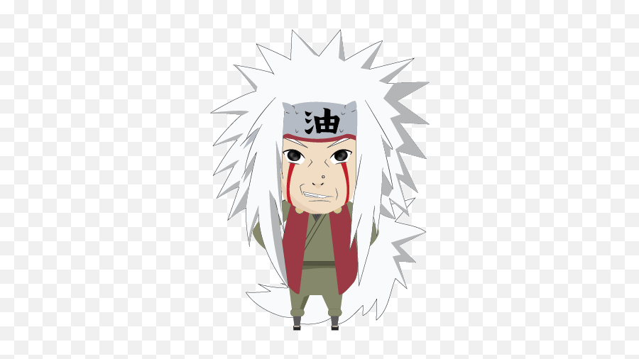 Jiraiya Naruto Sticker Gif - Cartoon Png,Anime Png Gif