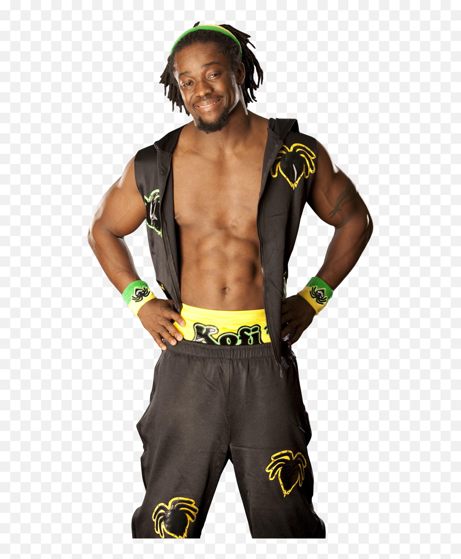 Fybrenders - Kofi Kingston Bermuda Shorts Png,Kofi Kingston Png