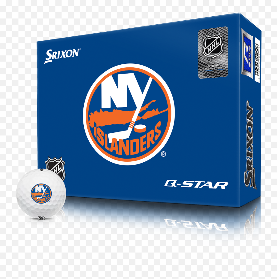 Q - Star 5 Nhl Logo Golf Balls New York Islanders New York Islanders Golf Balls Png,Golf Ball Png