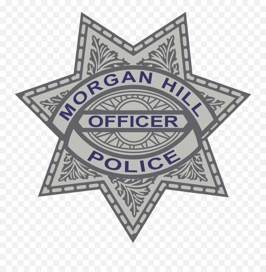 Morgan Hill Police Badge Artwork - Dot Png,Police Badge Logo