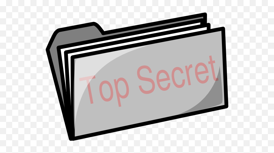 Download How To Set Use Top Secret Folder Clipart - Full Folder Clip Art Png,Top Secret Png