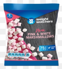 Mini Pink White Marshmallows 35g - Weight Watchers Png,Marshmallows Png