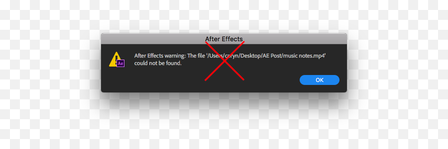 How To Edit After Effects Templates - Storyblocks Blog After Effects Warning Could Not Rename The File Png,After Effects Icon Png