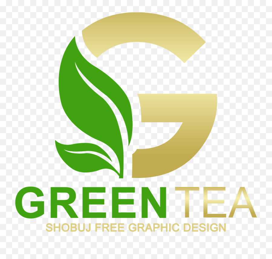 Green Tea Vector Logo Design - Vertical Png,Marine Logo Vector