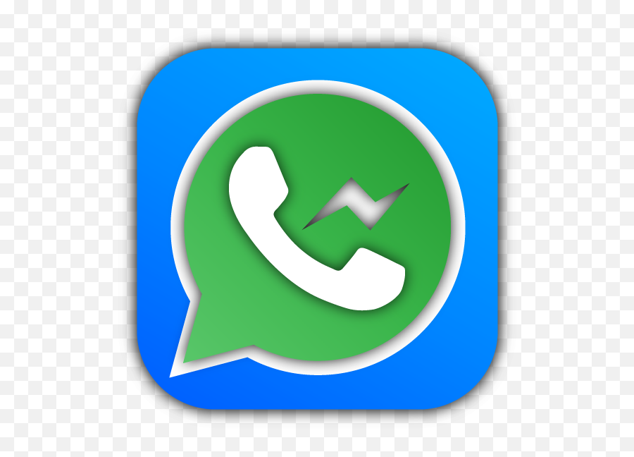 Whatsmessenger App Facebook Messenger Icon Ios - Emblem Emblem Png,Facebook Messenger Png