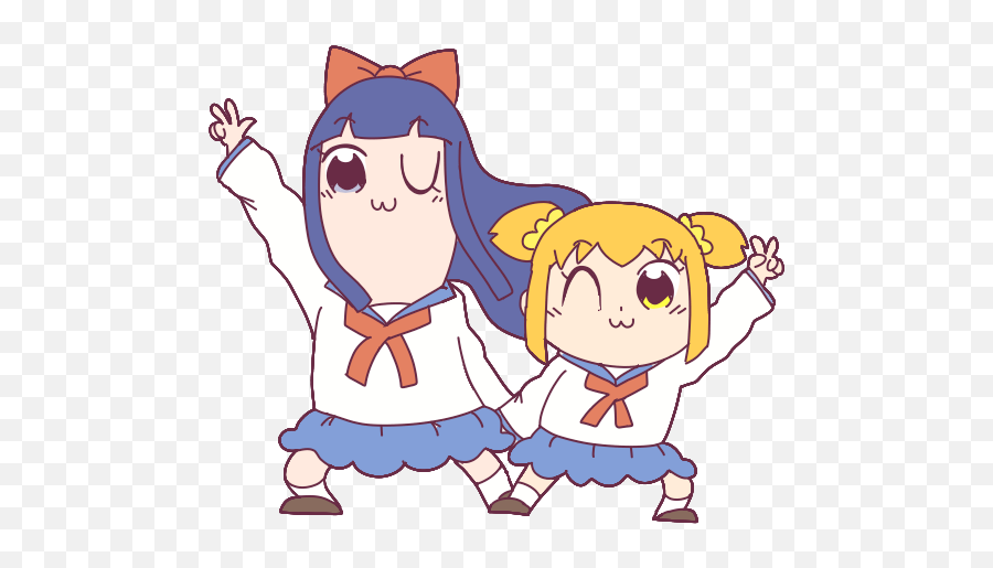 Pop Team Epic Floralli - Fictional Character Png,Pop Team Epic Transparent