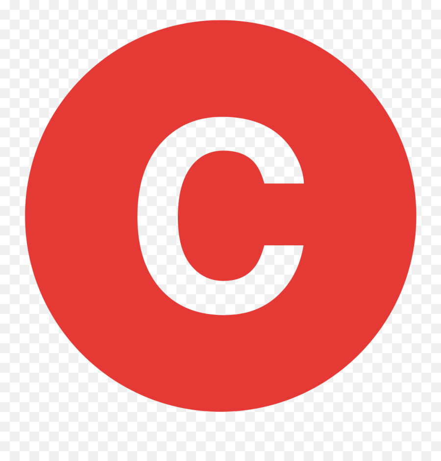 Eo Circle Red Letter - Letter C In Green Circle Png,C# Icon