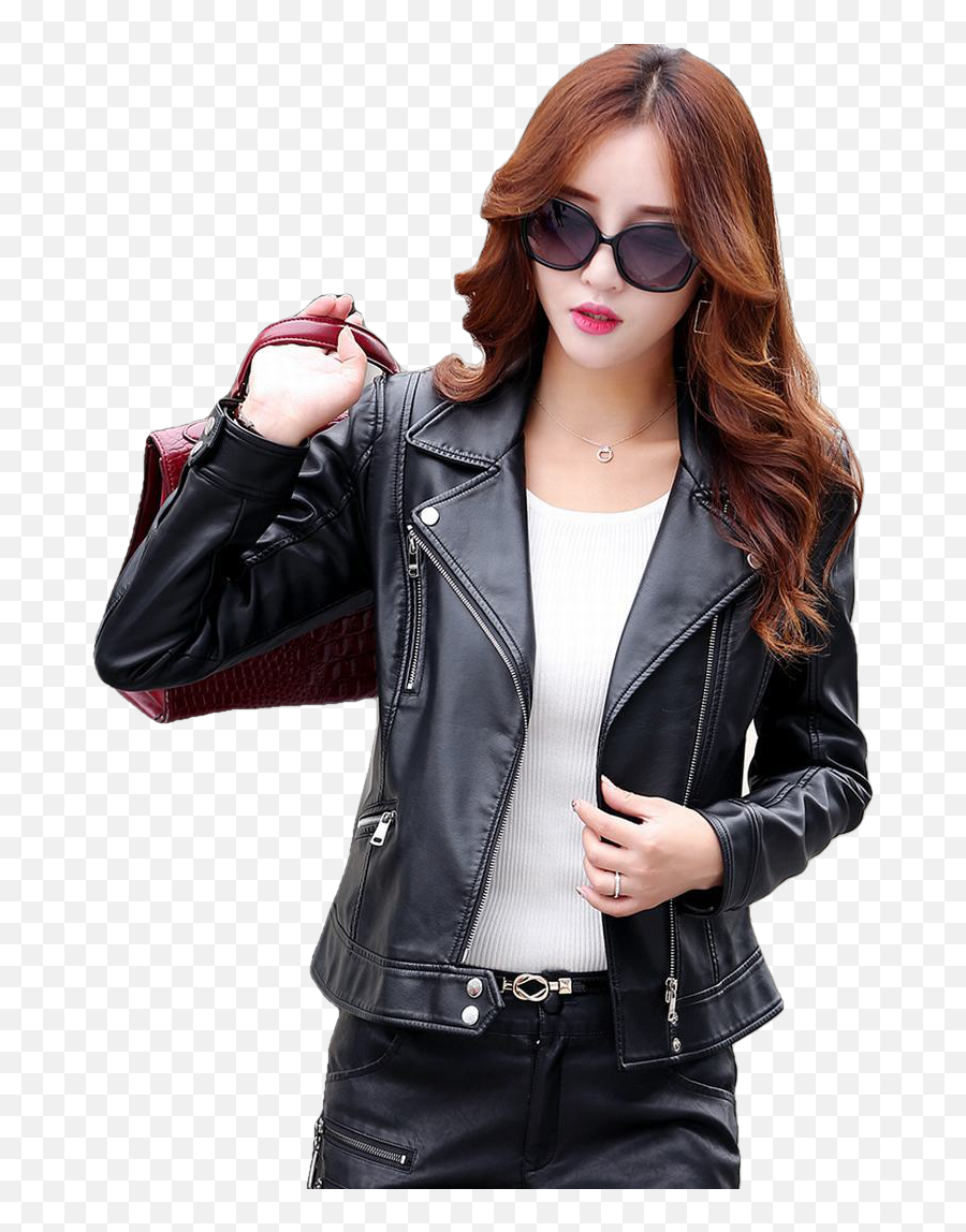 Womens Leather Jackets - Leather Jacket Design Png,Icon Womens Leather Jacket