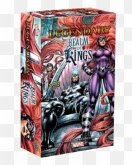 Legendary - Marvel Realm Of Kings Deck Building Board Game Expansion Legendary Dbg Marvel Realm Of Kings Expansion Png,Marvel Legendary Recruit Icon