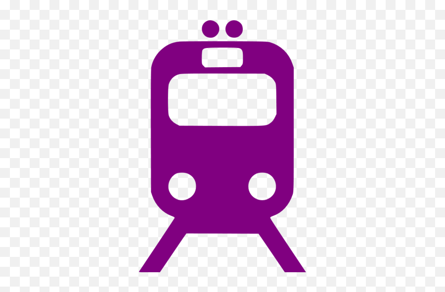 Purple Train Icon - Train Png Icon Black,Lavender Icon