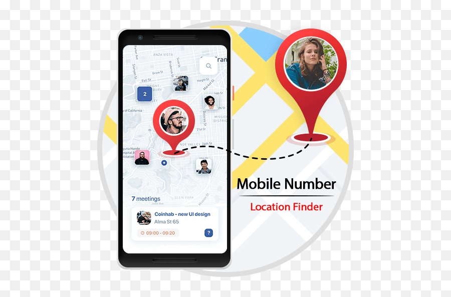 Mobile Number Tracker Apk 1 - Mobile Number Tracker Logo Png,Toll Free Number Icon