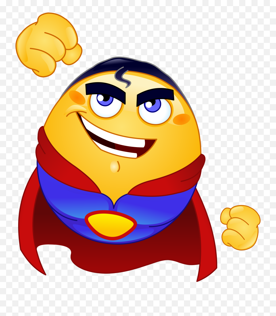 Superman Emoji Decal - Emoji Superman Png,Super Man Icon - free ...