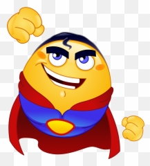 Superman Emoji Decal - Emoji Superman png