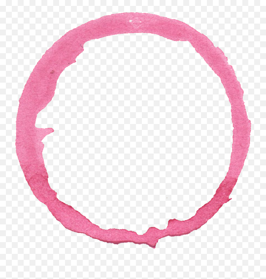 Watercolor Pink Circle Transparent - Watercolour Brush Circle Png,Pink Circle Png