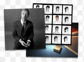 The Duffy Archive - David Bowie Aladdin Sane Contact Sheet png
