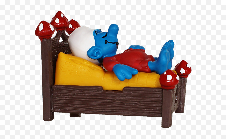 Smurf Bed Sleep - Free Photo On Pixabay Portable Network Graphics Png,Smurfs Png