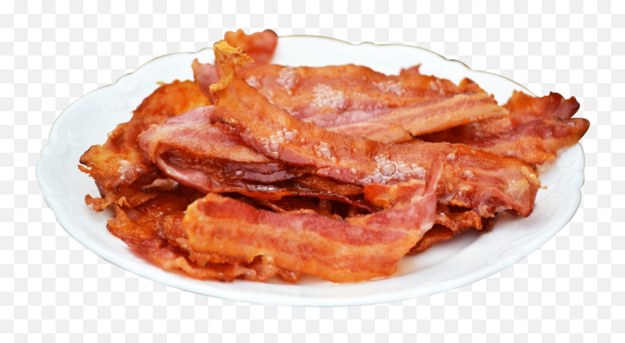 Bacon Png Transparent Collections - Plate Of Bacon Png,Pork Png