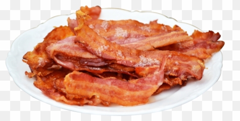 Bacon Png Transparent Collections - Plate Of Bacon Png,Pork Png