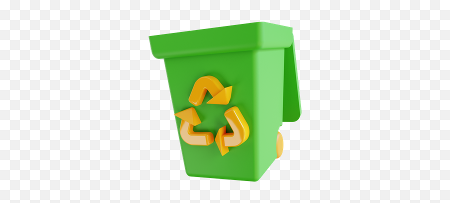 Recycle Bin Icon - Download In Colored Outline Style Recycling Bin Png,Android Trash Icon