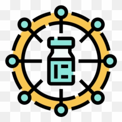 Distribute Vaccines Icons - Simple London Eye Drawing png