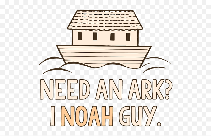 Need An Ark I Noah Guy Funny Puzzle For Sale By Flippin - Language Png,Ark House Icon