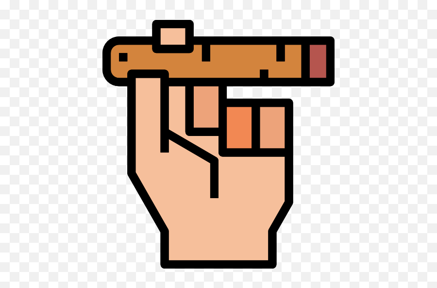 Cigar - Free Hands And Gestures Icons Language Png,Cigar Icon