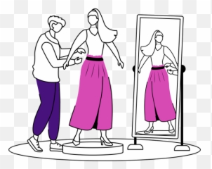 Fashion Illustrations Images U0026 Vectors - Royalty Free Desenho Modelo Simples png