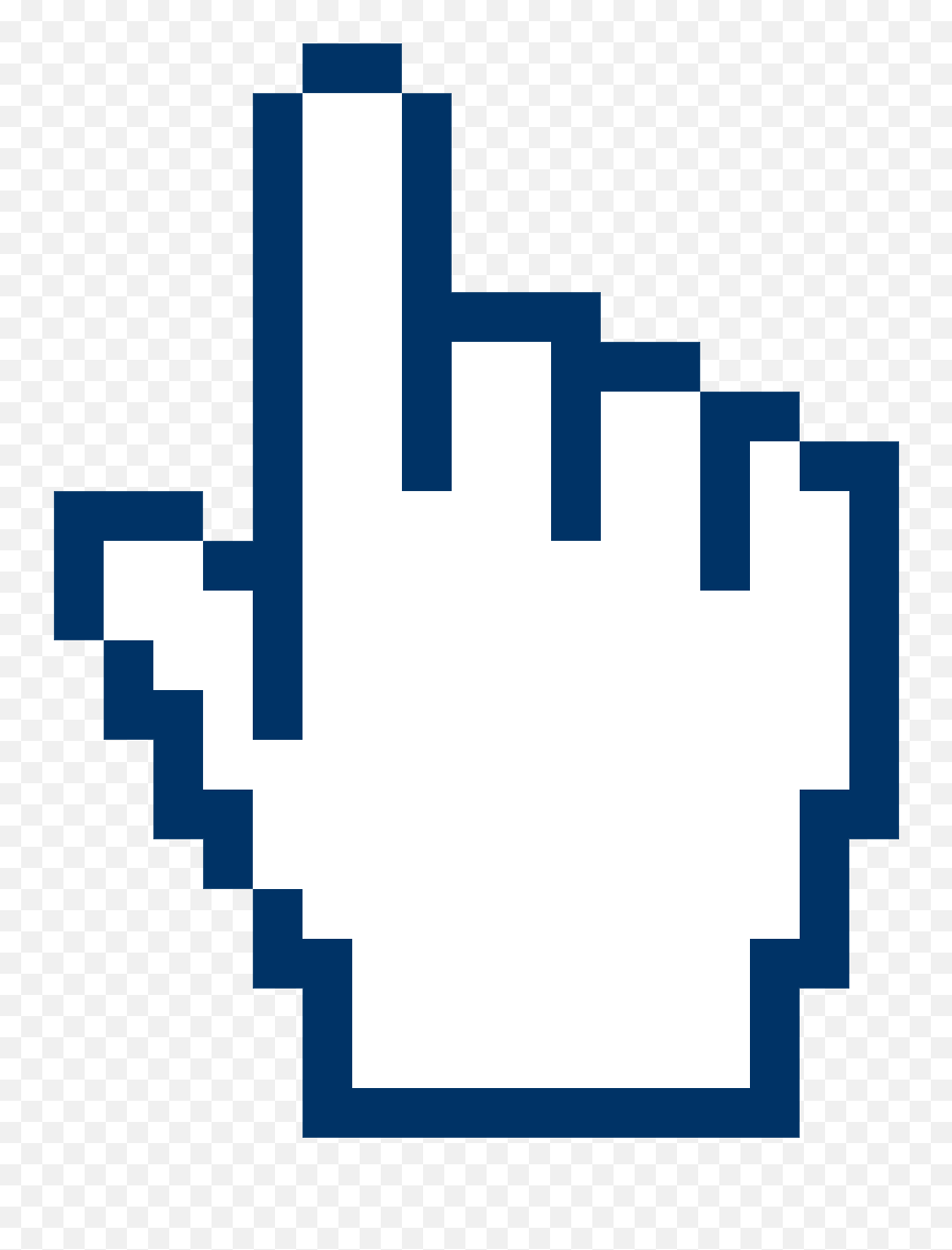 Vector Pointers Background Transparent - Blue Hand Cursor Png,Free Transparent Images