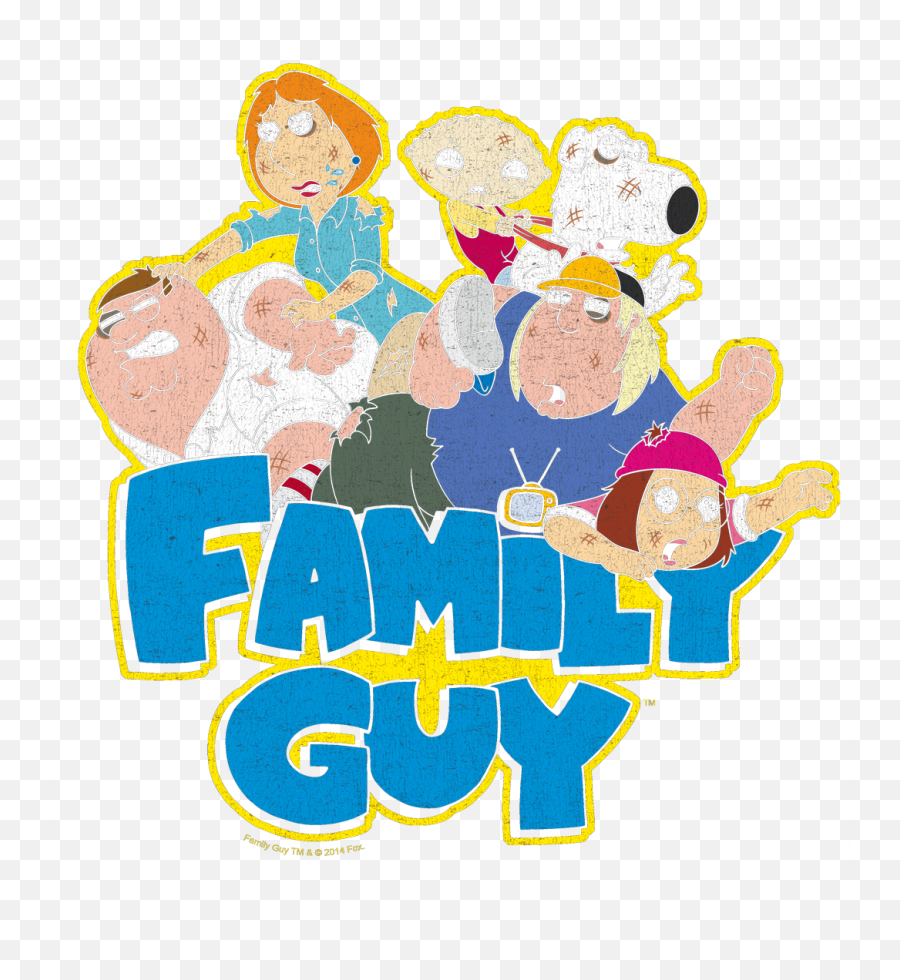 Download Hd Family Guy Fight Menu0027s Ringer T - Shirt Cartoon Png,Family Guy Logo Png