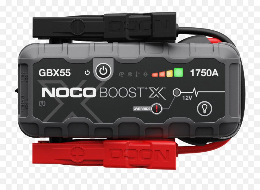 Noco - 1750a Lithium Jump Starter Gbx55 Noco Boost Png,What Does A Red X On The Battery Icon Mean