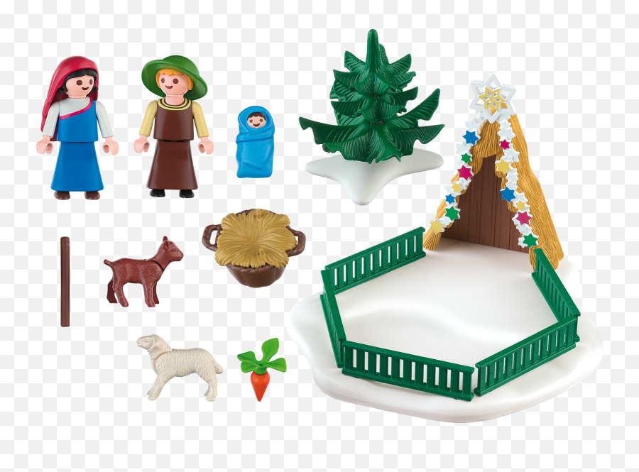 Nativity Scene - 4885 Playmobil Playmobil Nativity Set Png,Nativity Icon Images