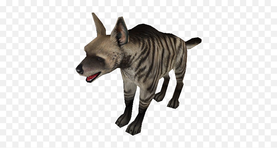 Pc Computer - Zoo Tycoon 2 Striped Hyena The Models Companion Dog Png,Hyena Png