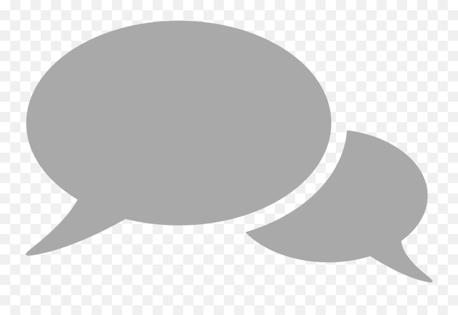Download Conversation Icon Png For Kids - Grey Speech Bubble Speech Bubble Png Black,Chat Bubble Png