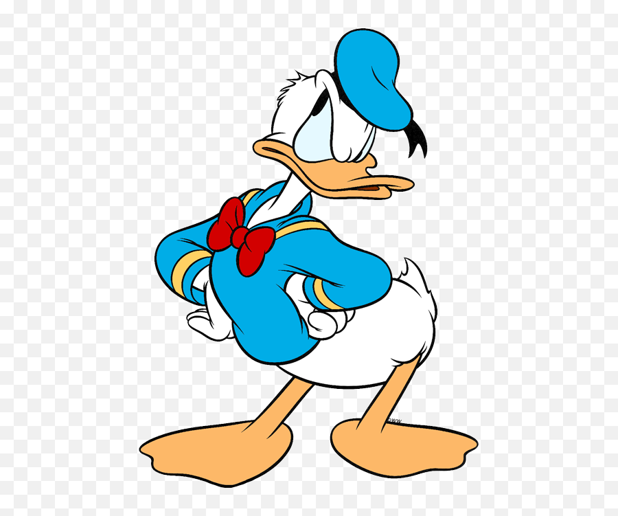 Download Hd Irritated Donald Duck - Donald Duck Transparent Donald Duck  Angry Png,Donald Duck Transparent - free transparent png images 