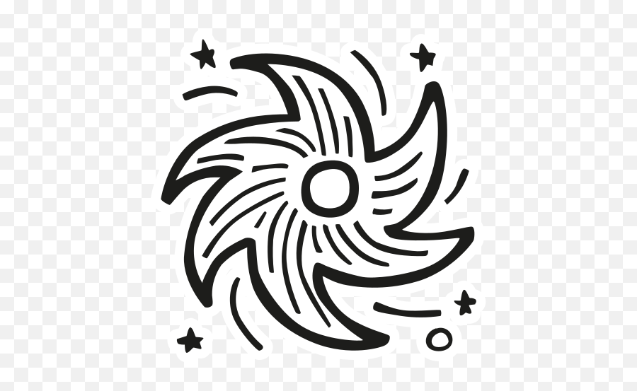 Black Hole Free Icon Of Space Hand Drawn Sticker - Icon Png,Black Hole Png