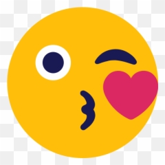 Emoji Kiss Smiley Free Icon Of 1 - png