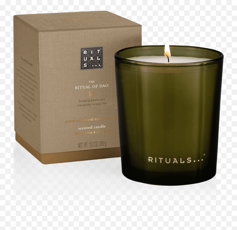 Candle Flame Png - Rituals Dao Scented Candle Transparent Rituals Dao Scented Candle,Candle Transparent Png