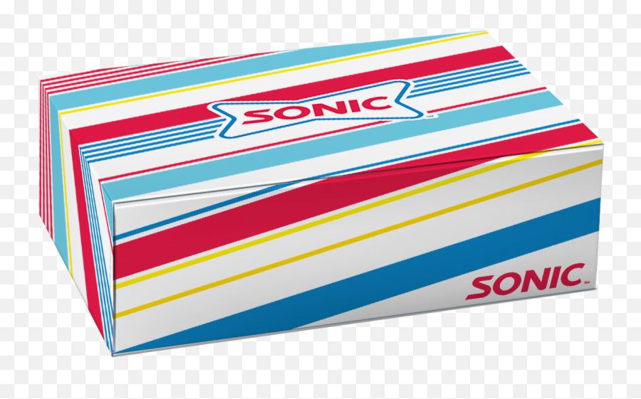 Sonic Swag Drop Box - Paper Product Png,Rectangle Box Png