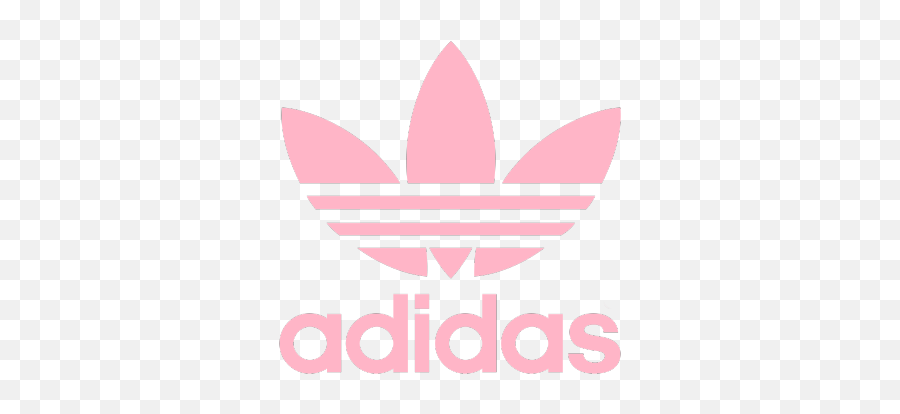Adidas Logo Adidaslogo Pink Rosa Tumblr Trend Freetoedi - Adidas Logo Pink Png,Adidas Logo Font