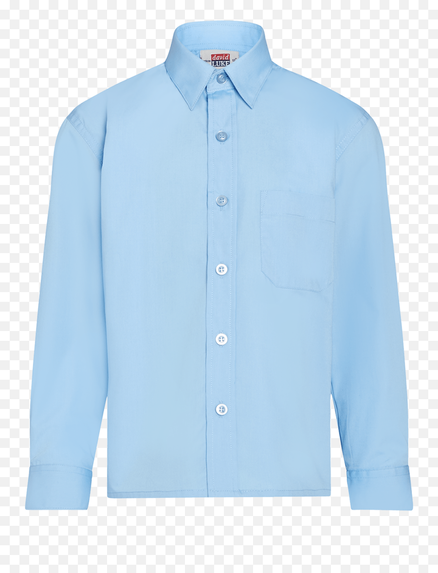 Light Blue School Shirt - Ls Superstitch 86 Blue School Shirt Png,Blue Shirt Png