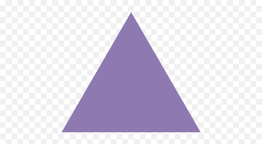 Download Hd Triangulo Violeta Geocrom M - Triangulo Morado Triangle Png,Triangulo Png