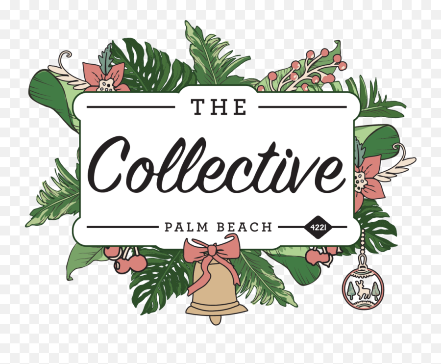 The Collective Palm Beach - The Collective Palm Beach Png,Christmas Logo Png