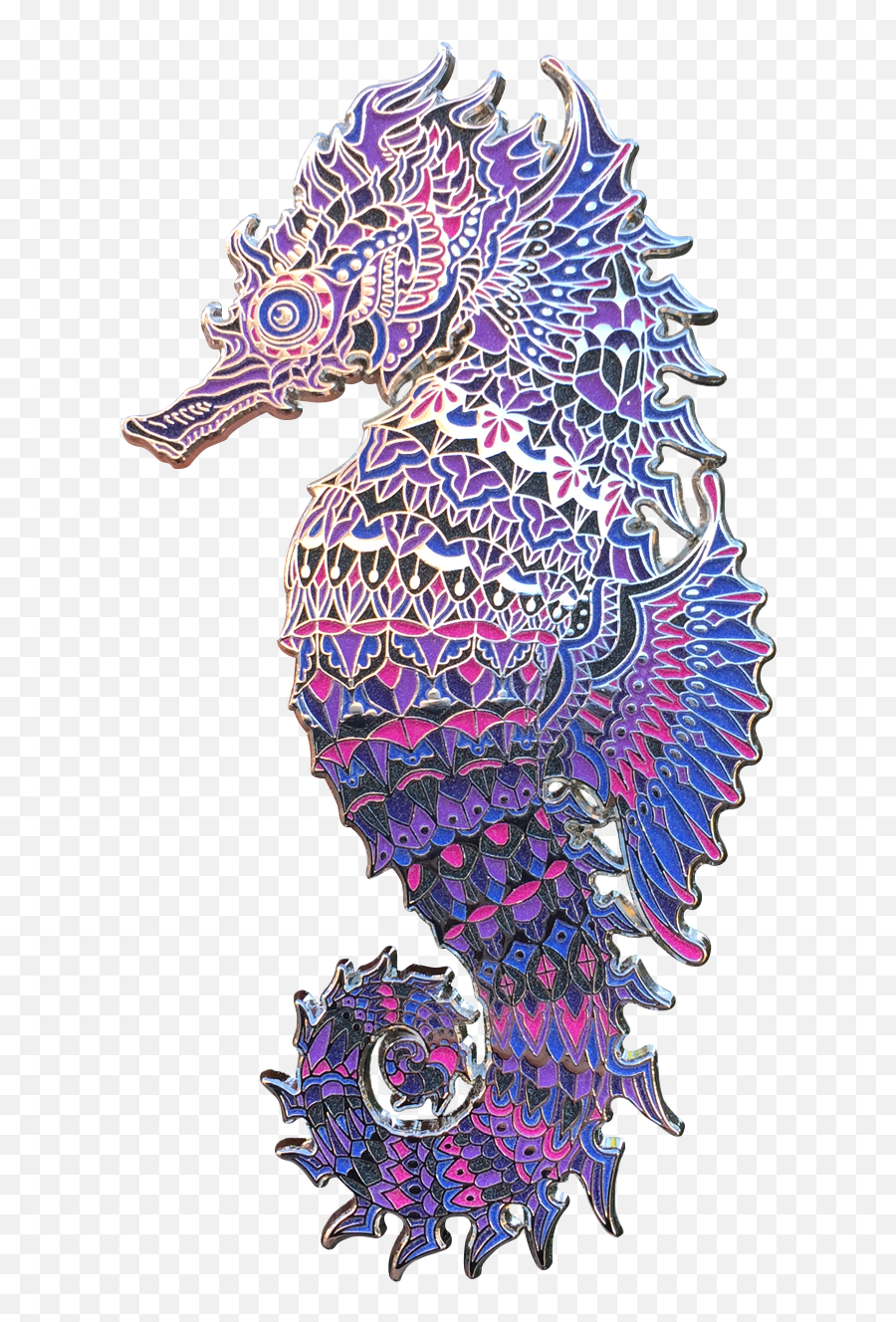 Purple Seahorse Png Picture - Illustration,Seahorse Png