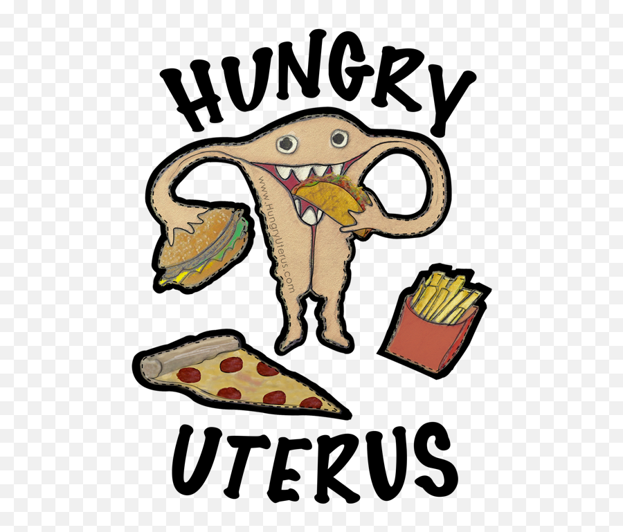 Hungry Uterus - Clip Art Png,Uterus Png