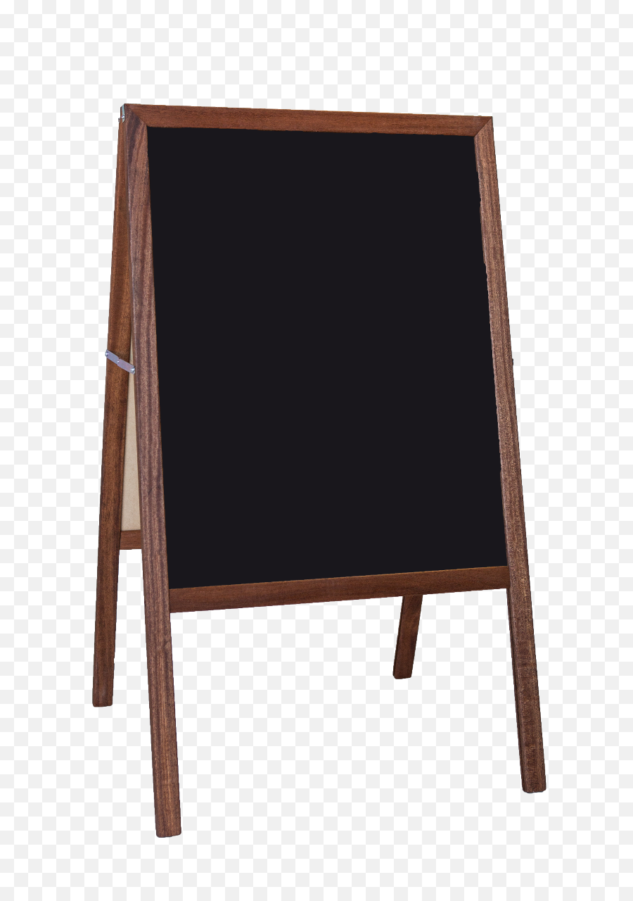 Png Easel Drawing Board Blackboard - Transparent Standing Chalkboard Png,Blackboard Png